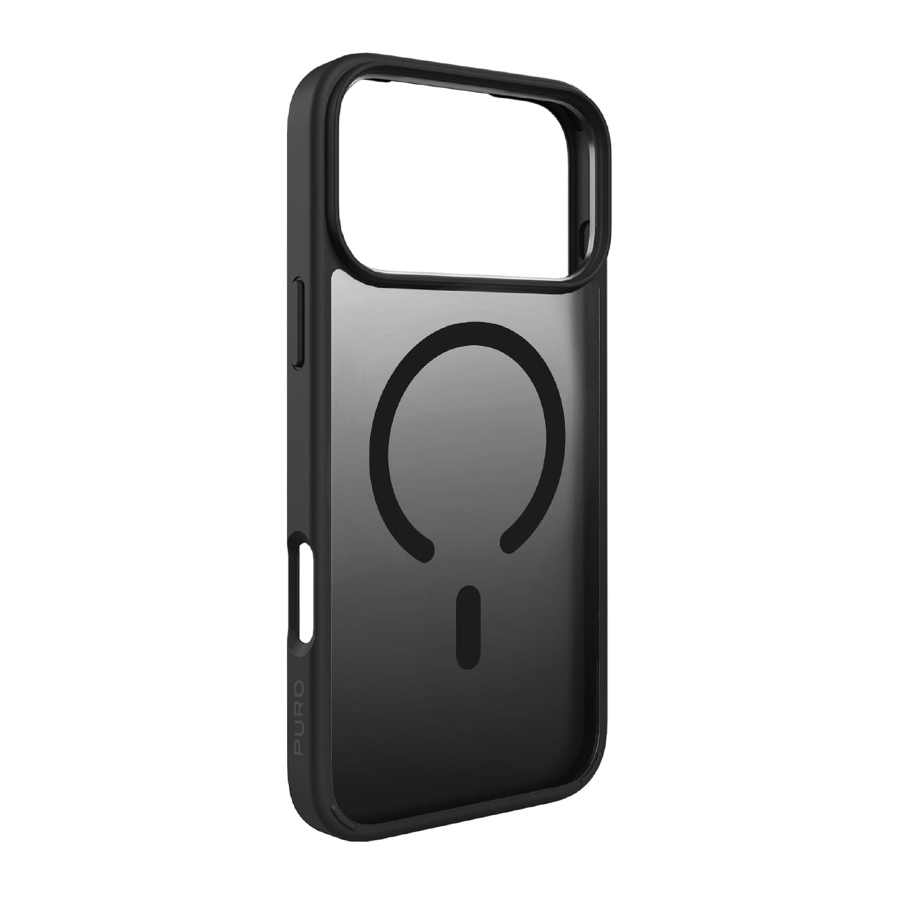 Puro Gradient TPU MagSafe-kompatibelt fodral för iPhone 17 Pro - Svart