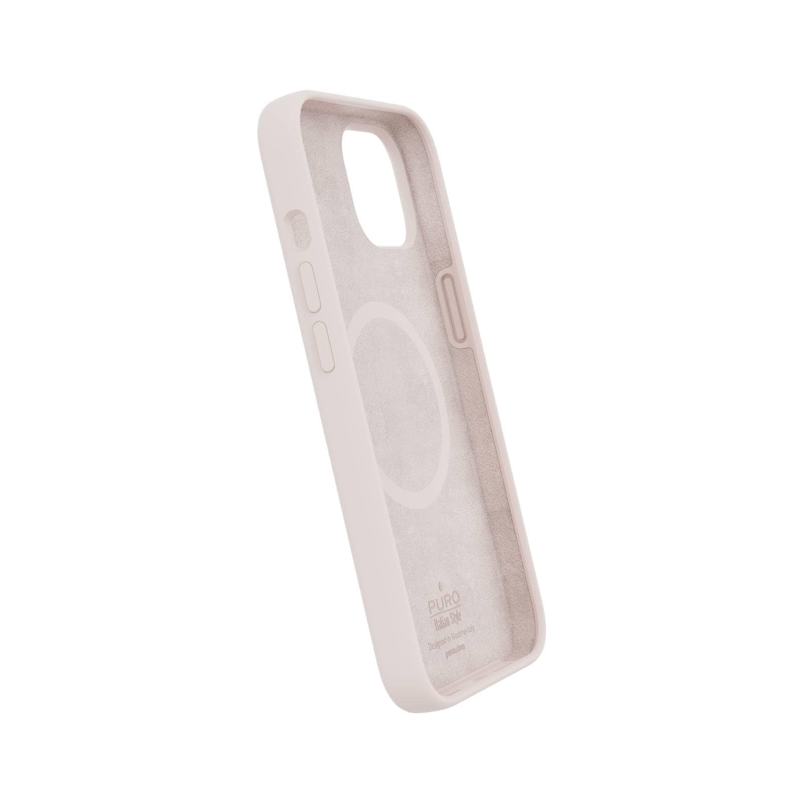 Puro Icon Mag Pro MagSafe silikonfodral för iPhone 13 / 14 - Rosa