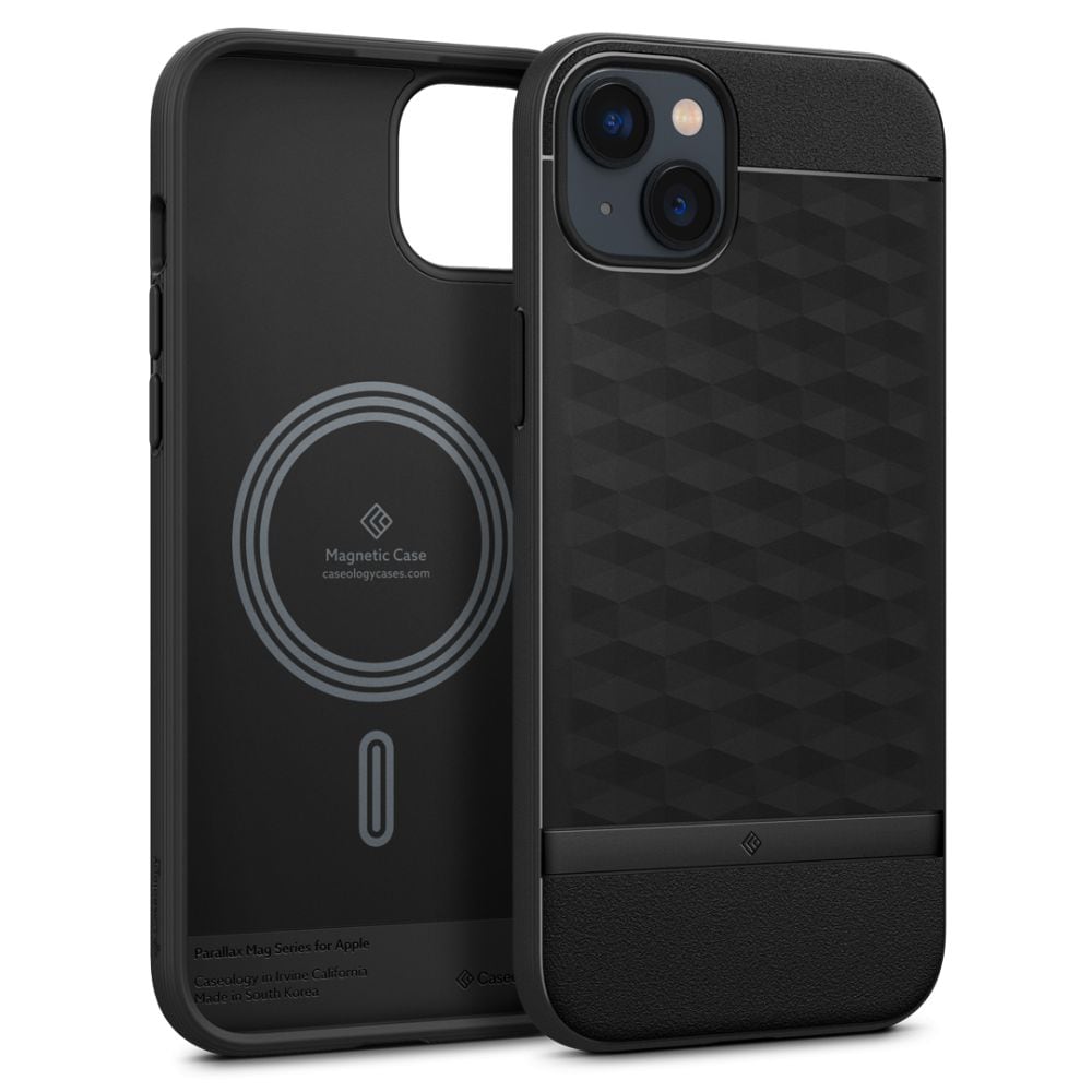 Caseology Parallax Mag MagSafe iPhone 14 Plus-fodral - matt svart