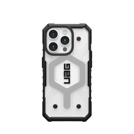 UAG Pathfinder MagSafe-fodral för iPhone 15 Pro - transparent