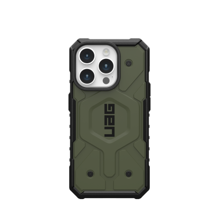 UAG Pathfinder MagSafe-fodral för iPhone 15 Pro - grön