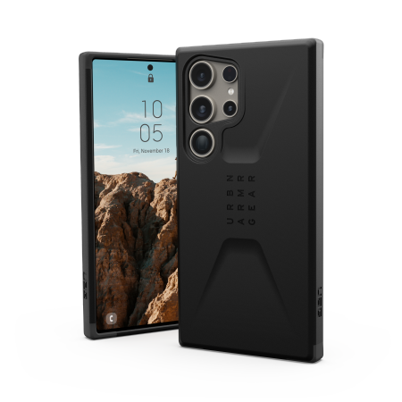 UAG Civilian fodral för Samsung Galaxy S24 Ultra - svart