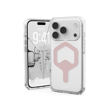 UAG Plyo MagSafe-fodral för iPhone 17 Pro - Klarrosa