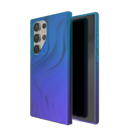 ZAGG Cases Milan-fodral för Samsung Galaxy S24 Ultra - blå