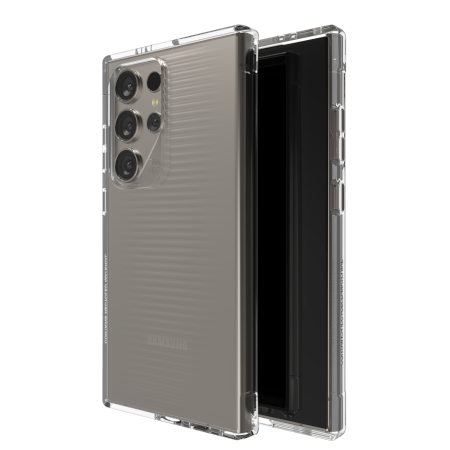 ZAGG Cases Luxe-fodral för Samsung Galaxy S24 Ultra - transparent
