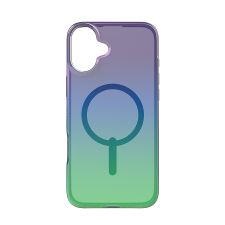 ZAGG Milan Snap-fodral med MagSafe för iPhone 16 Plus - Grön/lila