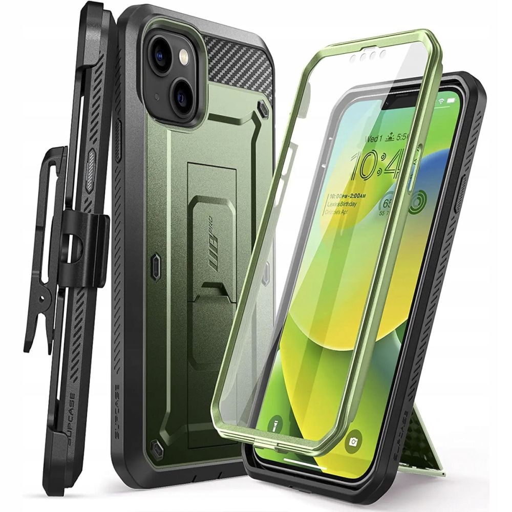 Supcase Unicorn Beetle Pro iPhone 14 Plus-fodral - Grön