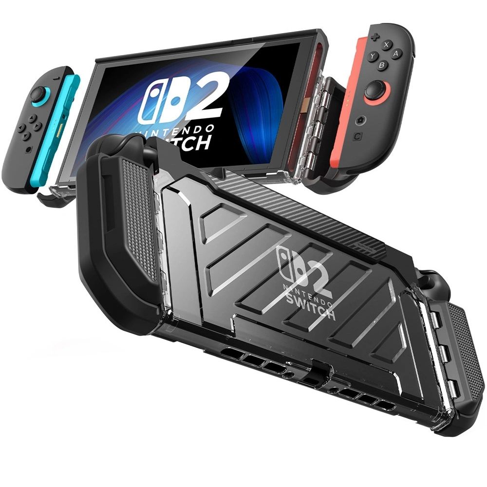 Supcase Unicorn Beetle Pro-fodral för Nintendo Switch 2 - Svart
