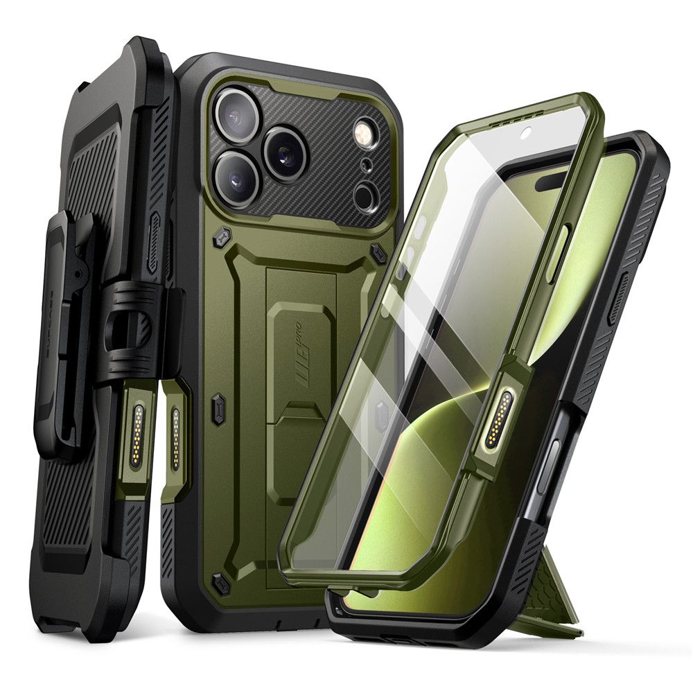 Supcase UB Pro-fodral för iPhone 17 Pro - Grön