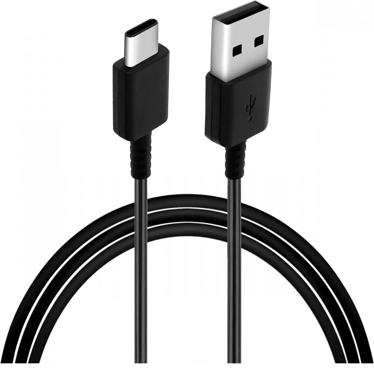 Samsung EP-DR140ABE USB-A - USB-C-kabel 0,8 m (bulk - ersättningsförpackning) - Svart