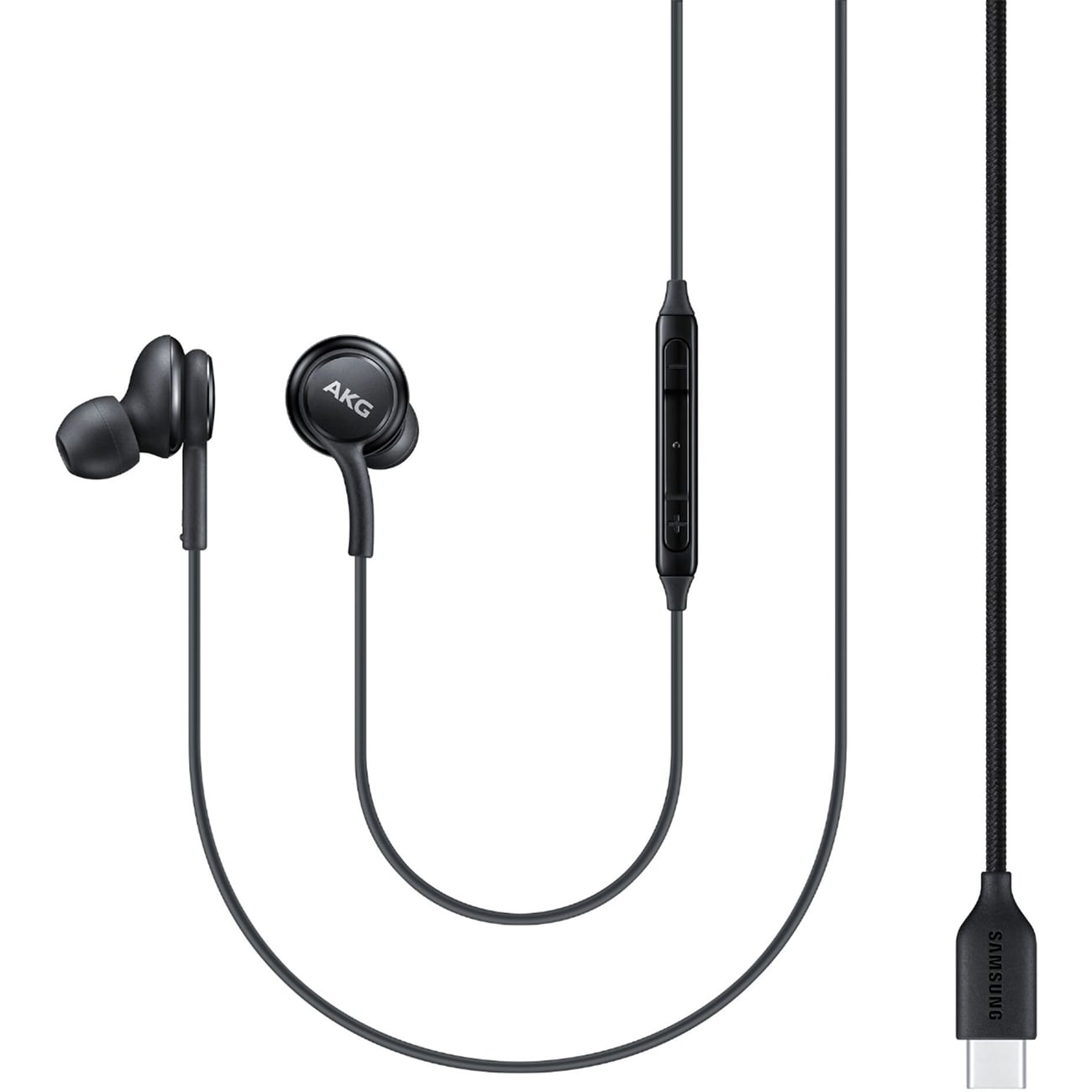 Samsung EO-IC100BBE USB-C Stereo Hi-Fi hörlurar (OOB Bulk - ersättningsförpackning) - Svart