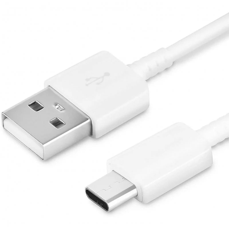 Samsung EP-DG970BWE USB-A - USB-C-kabel 1,5 m (OOB Bulk - ersättningsförpackning) - vit