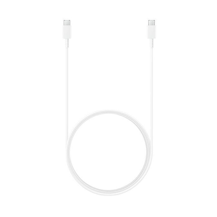 Samsung EP-DX310JWE USB-C - USB-C 3A-kabel 1,8 m (Bulk - ersättningsförpackning) - vit