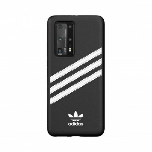 Adidas OR formstøbt PU-etui til Huawei P40 - sort og hvid