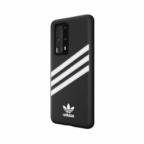 Adidas OR formstøbt PU-etui til Huawei P40 - sort og hvid
