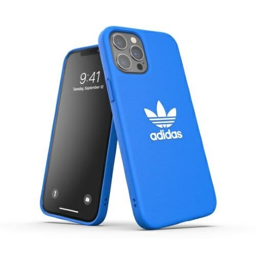 Adidas OR Formgjutet fodral Basic för iPhone 12 Pro Max - Blå och vit