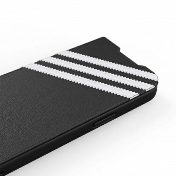 Adidas OR Booklet Case PU til iPhone 13 Pro / iPhone 13 - Sort og hvid