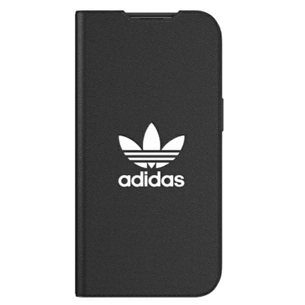 Adidas OR Booklet Case BASIC til iPhone 13 - Sort og hvid
