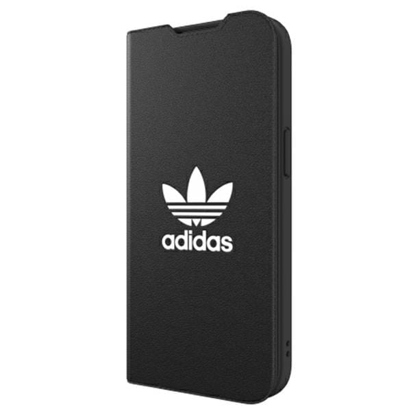 Adidas OR Booklet Case BASIC til iPhone 13 - Sort og hvid
