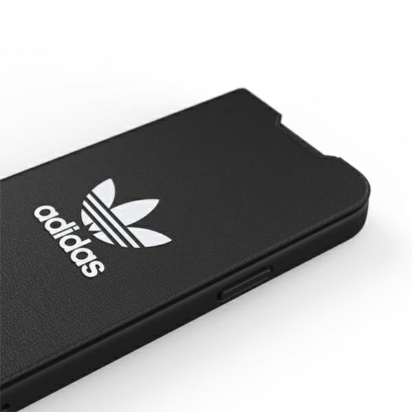 Adidas OR Booklet Case BASIC til iPhone 13 - Sort og hvid