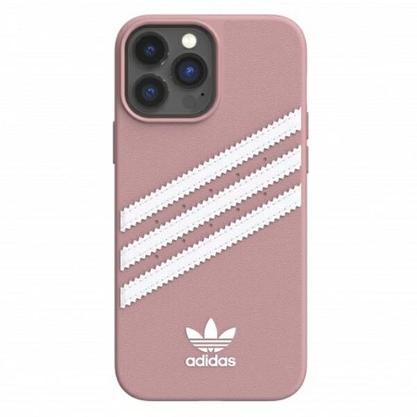 Adidas OR Formstøbt etui PU til iPhone 13 Pro Max - Pink