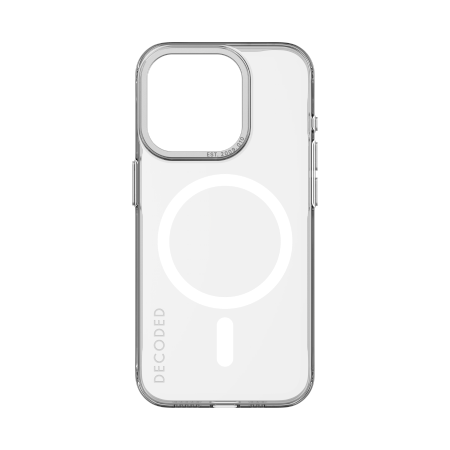 Decoded Transparent Clear Case med MagSafe för iPhone 15 Pro - transparent