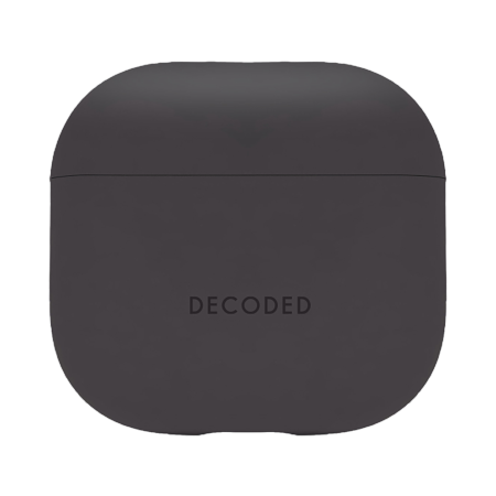 Decoded Aircase i silikon för AirPods 4 - grafit