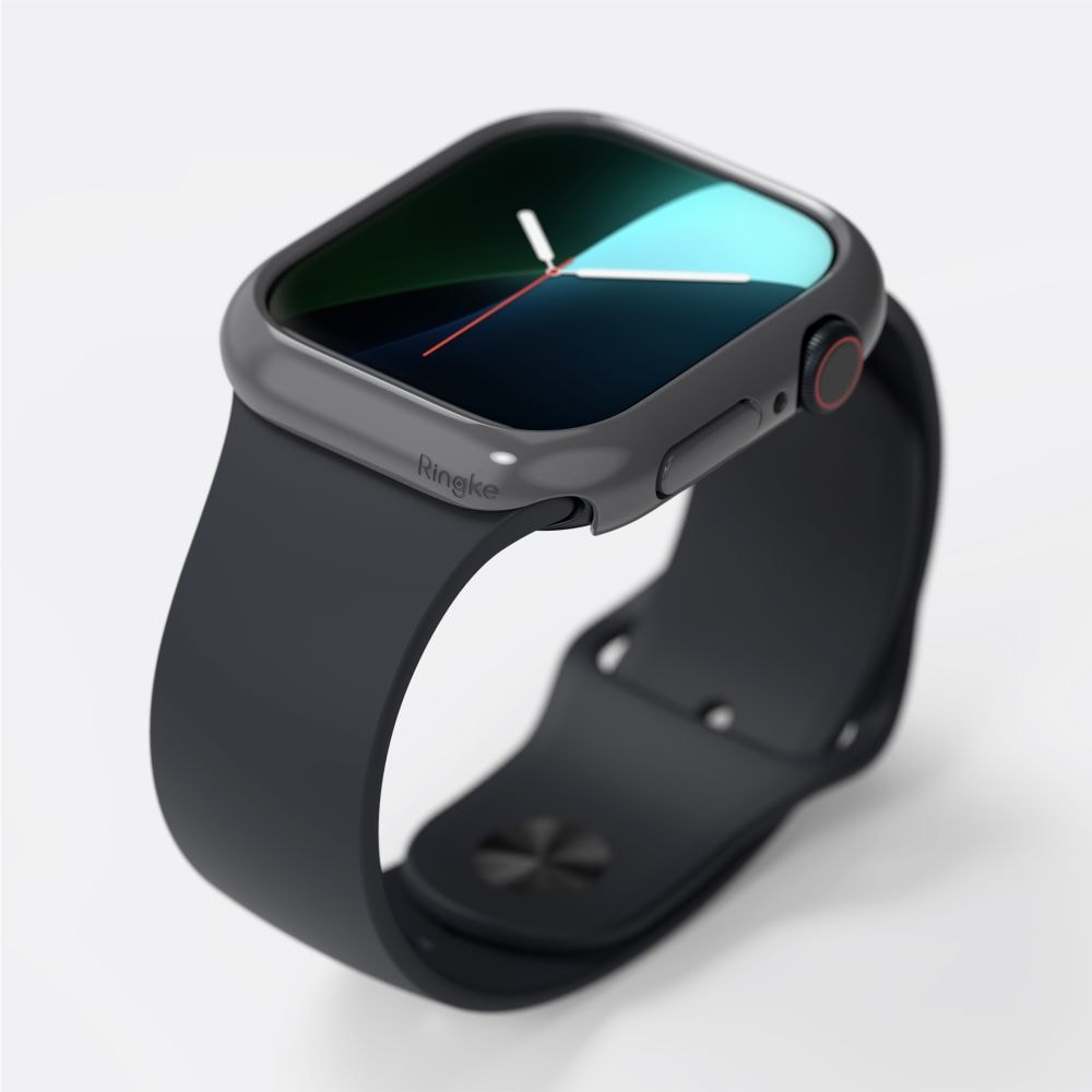 Ringke Slim 2-pack etui til Apple Watch 10 46mm - Klar og mat sort