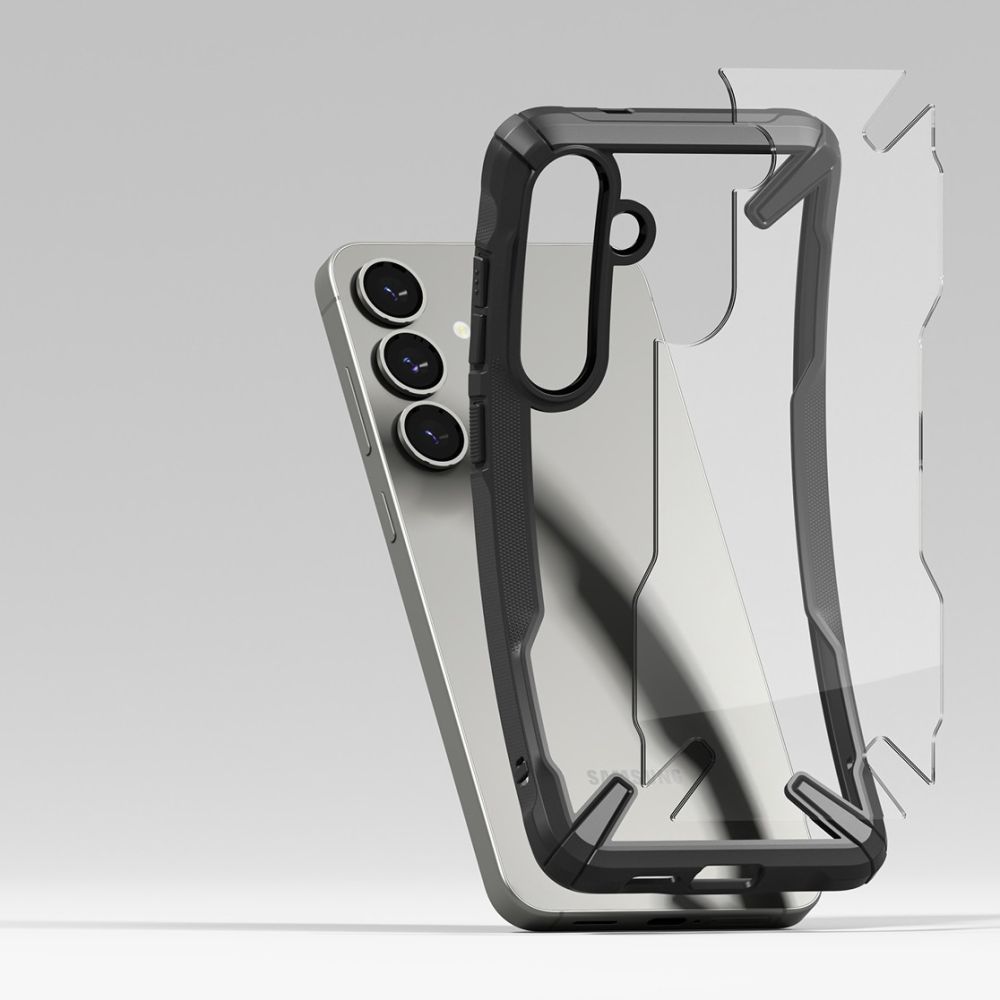 Ringke Fusion X-etui til Samsung Galaxy S25+ - Sort
