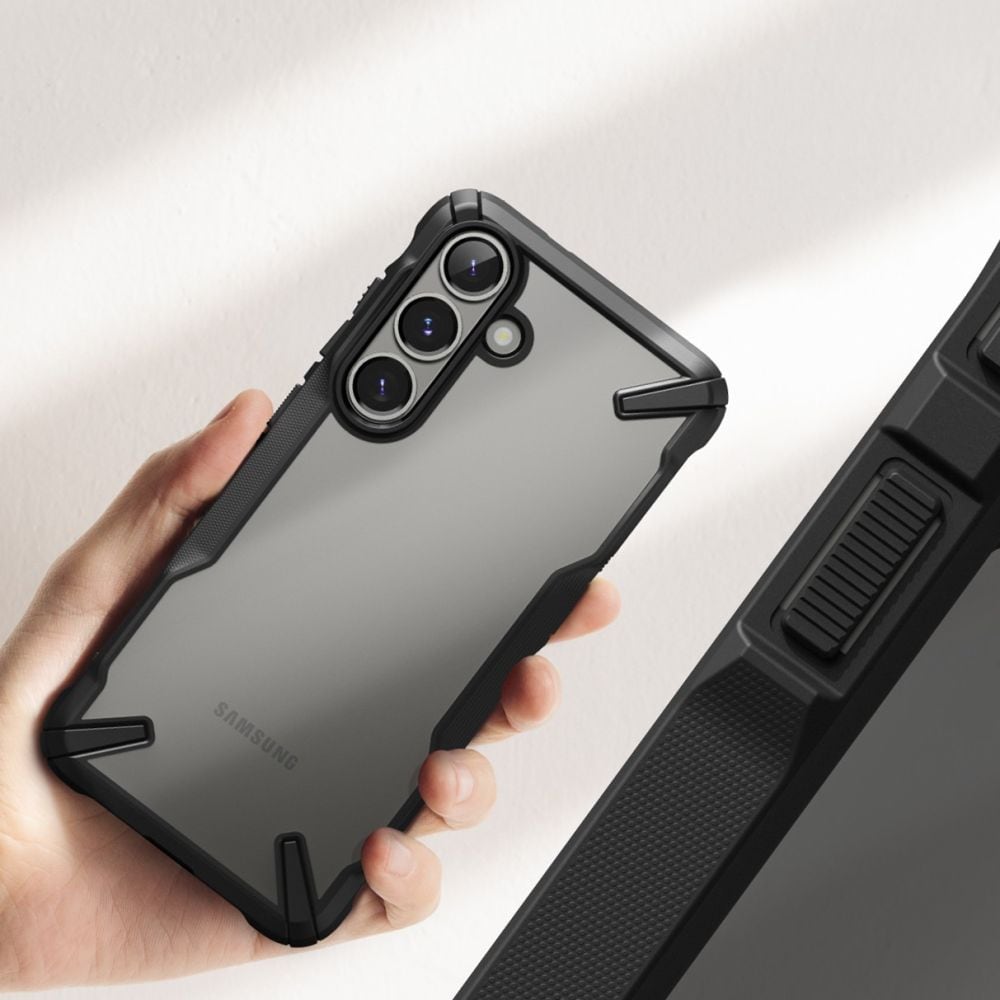 Ringke Fusion X-etui til Samsung Galaxy S25+ - Sort