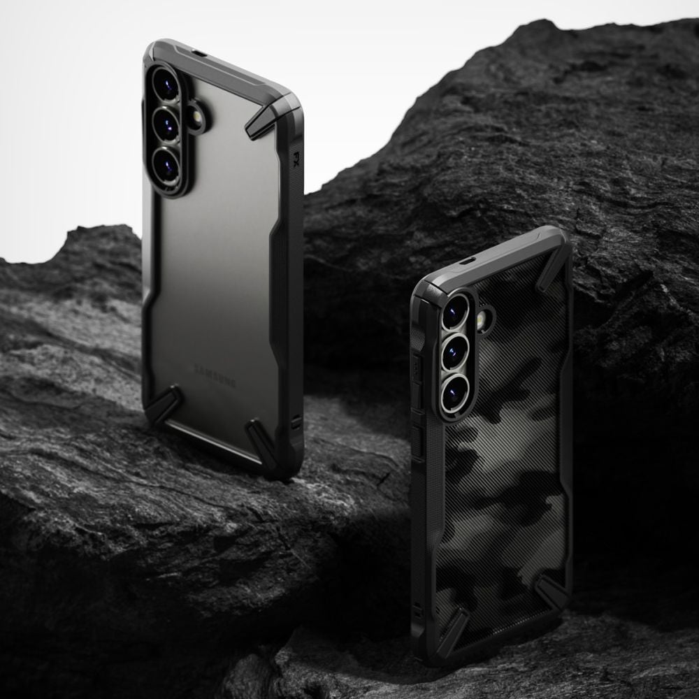 Ringke Fusion X-etui til Samsung Galaxy S25+ - Sort