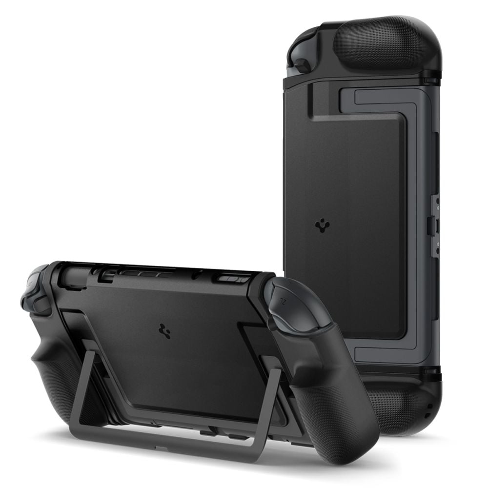 Spigen Fodral med dubbla grepp för Nintendo Switch 2 - Svart