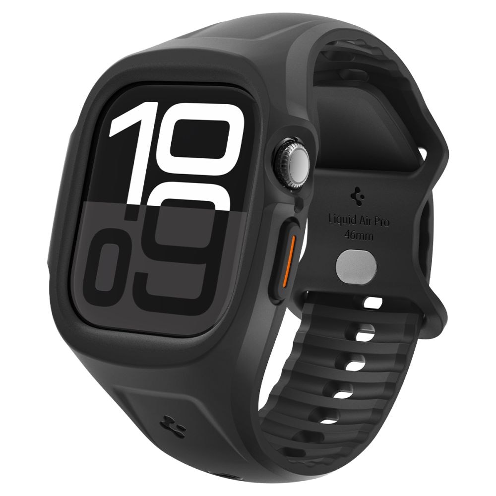 Spigen Liquid Air Pro armband för Apple klocka 46 mm - matt svart