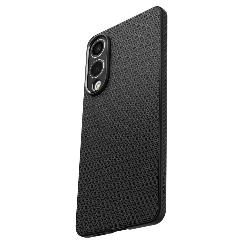Spigen Liquid Air-etui til Samsung Galaxy S25 Edge - Sort
