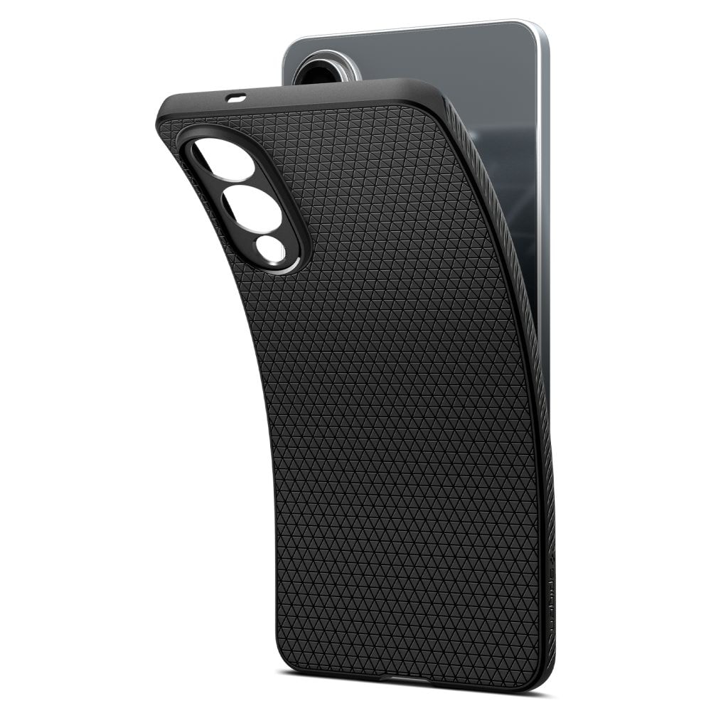 Spigen Liquid Air-etui til Samsung Galaxy S25 Edge - Sort