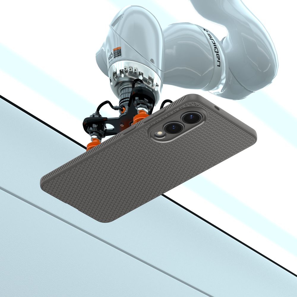 Spigen Liquid Air-etui til Samsung Galaxy S25 Edge - grå