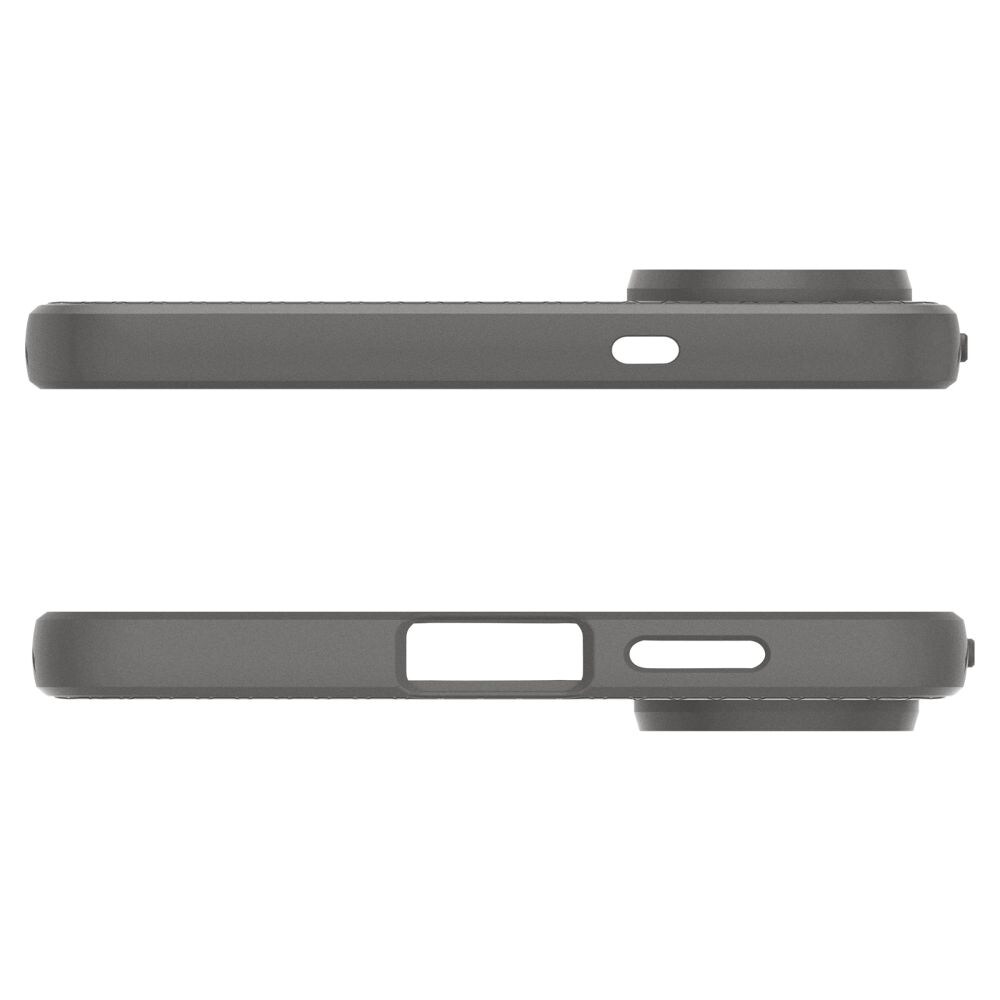 Spigen Liquid Air-etui til Samsung Galaxy S25 Edge - grå