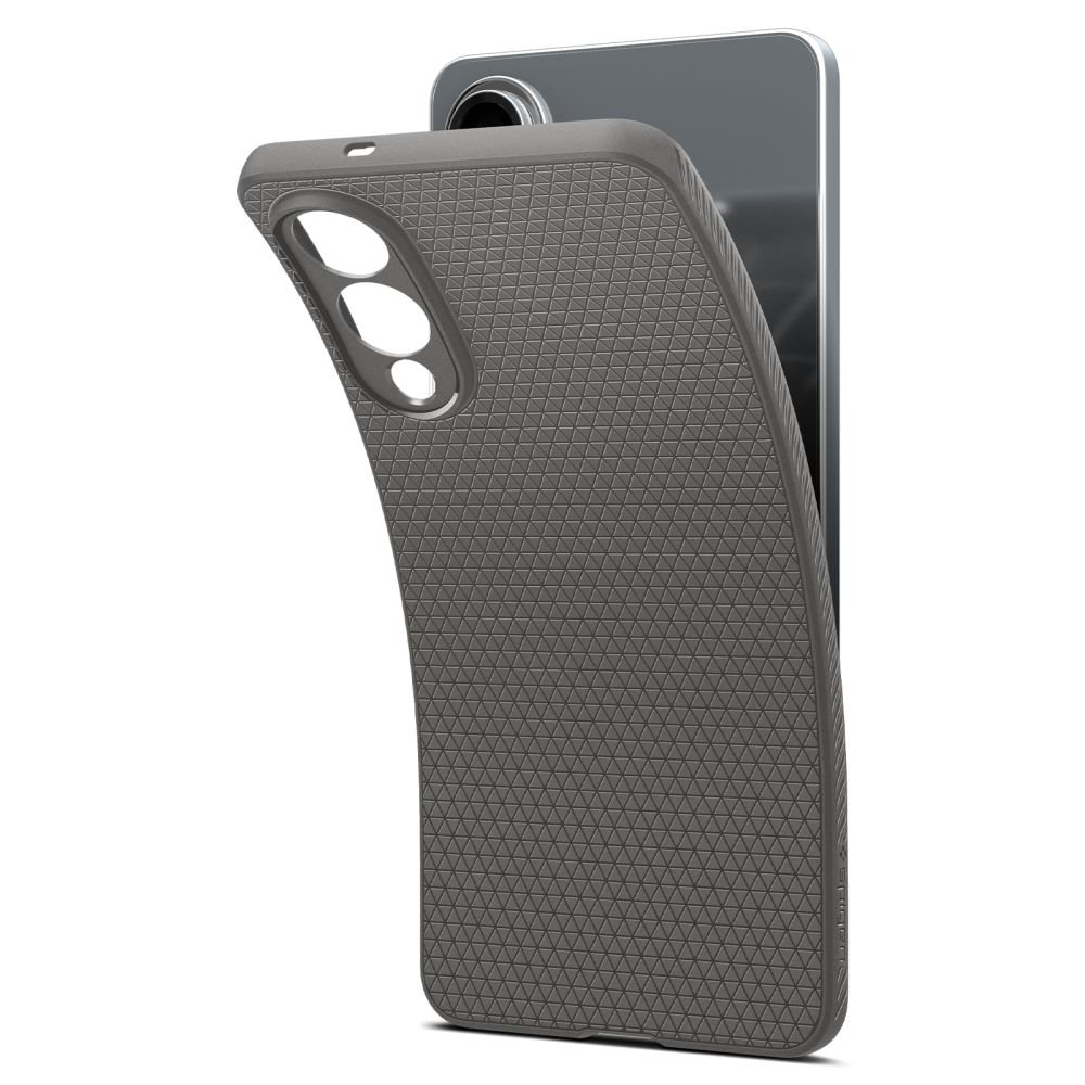 Spigen Liquid Air-etui til Samsung Galaxy S25 Edge - grå