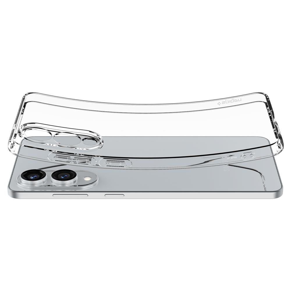 Spigen Etui med flydende krystal til Samsung Galaxy S25 Edge - Klar