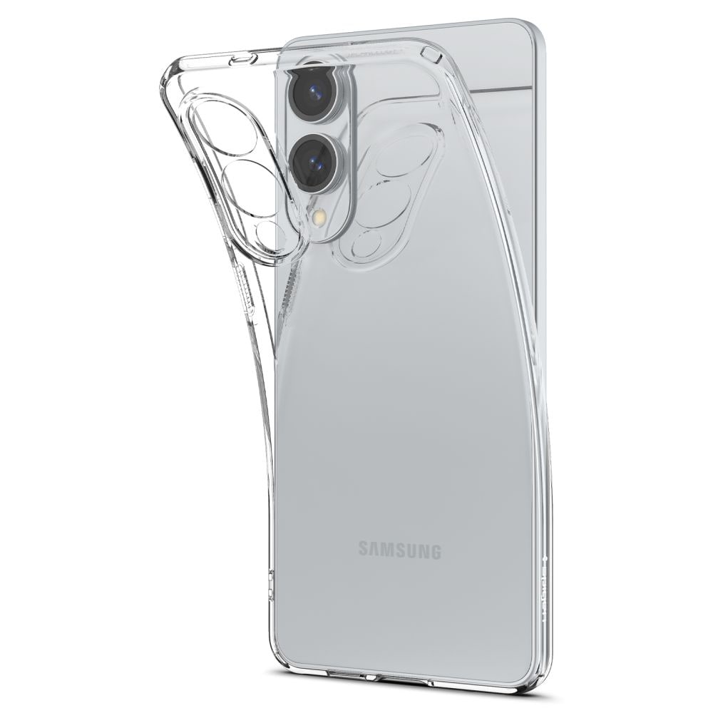 Spigen Etui med flydende krystal til Samsung Galaxy S25 Edge - Klar