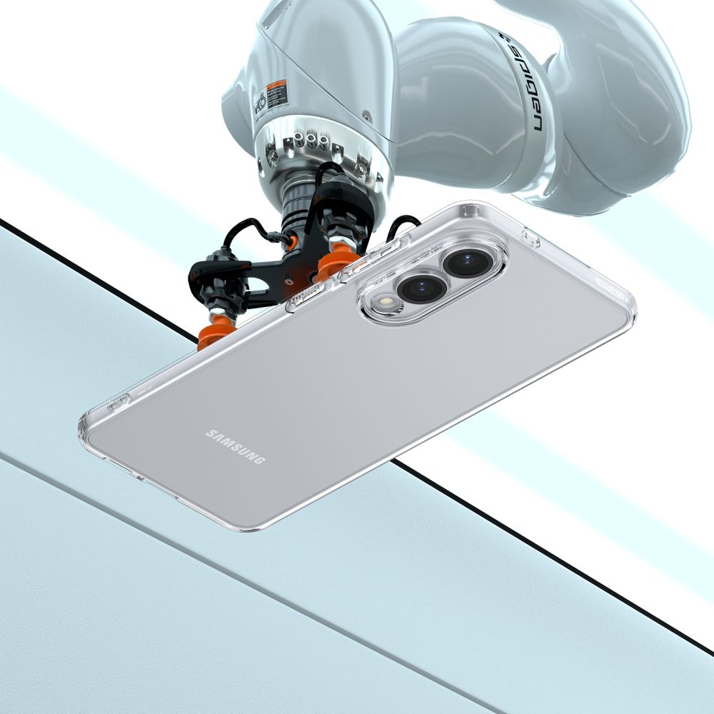 Spigen Etui med flydende krystal til Samsung Galaxy S25 Edge - Klar