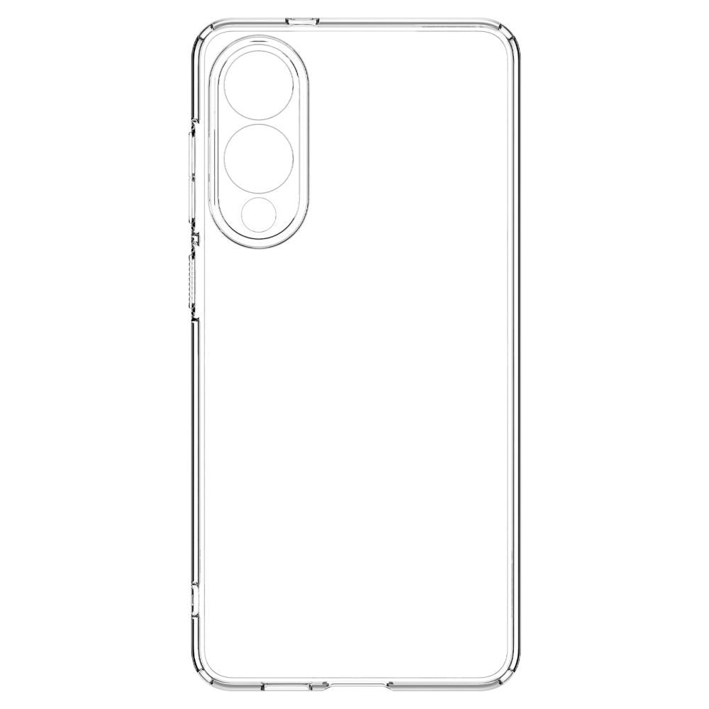 Spigen Etui med flydende krystal til Samsung Galaxy S25 Edge - Klar