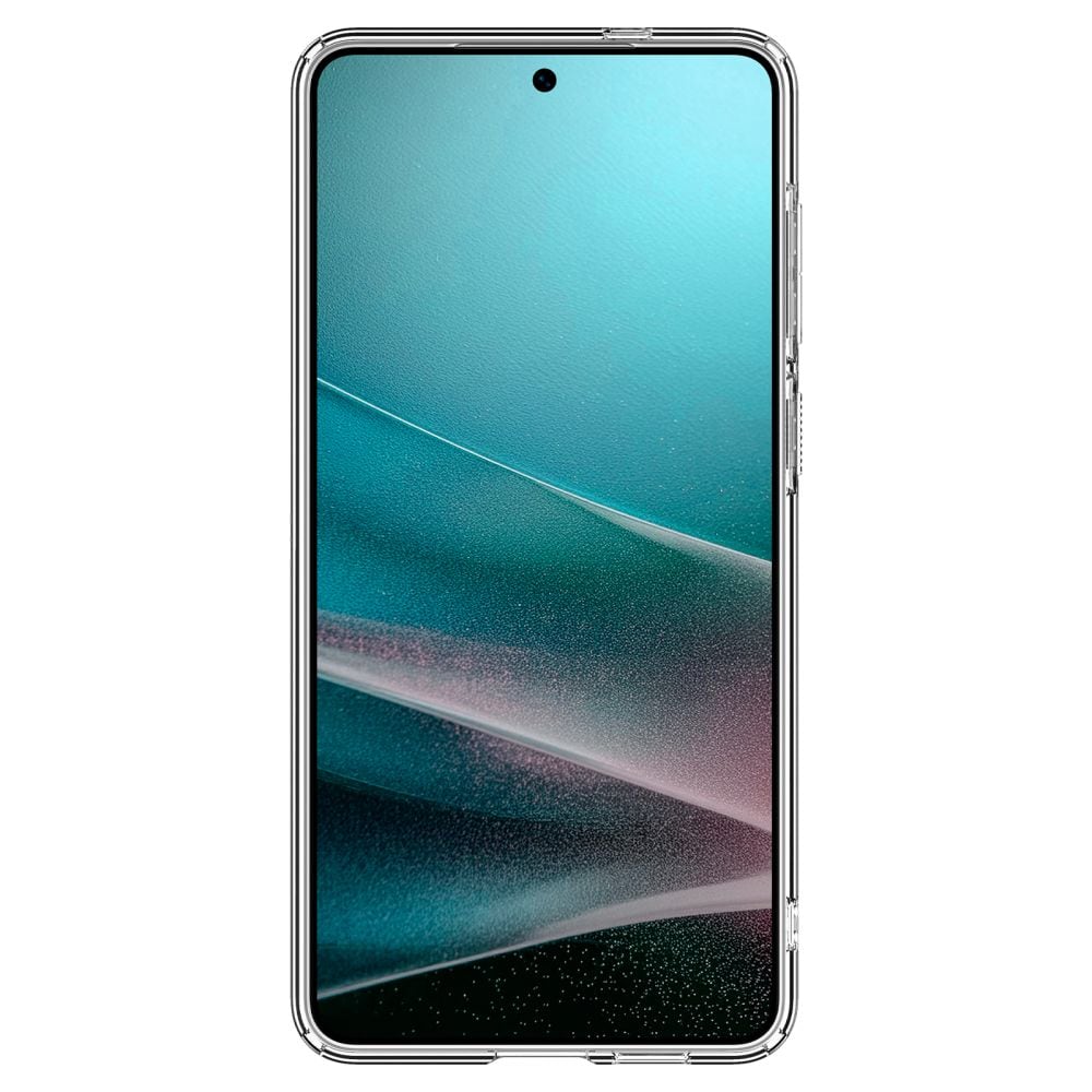 Spigen Etui med flydende krystal til Samsung Galaxy S25 Edge - Klar