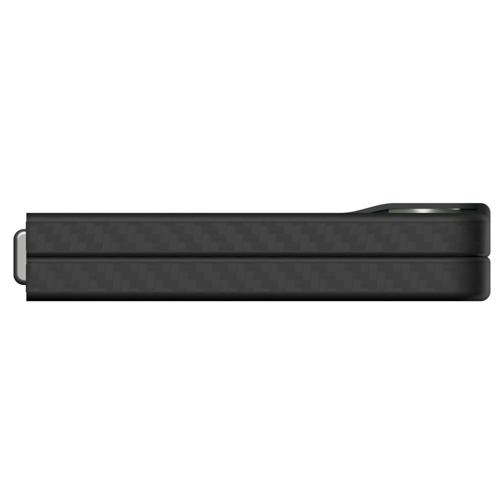 Spigen AirSkin Aramid-etui til Samsung Galaxy Z Flip 7 - Sort