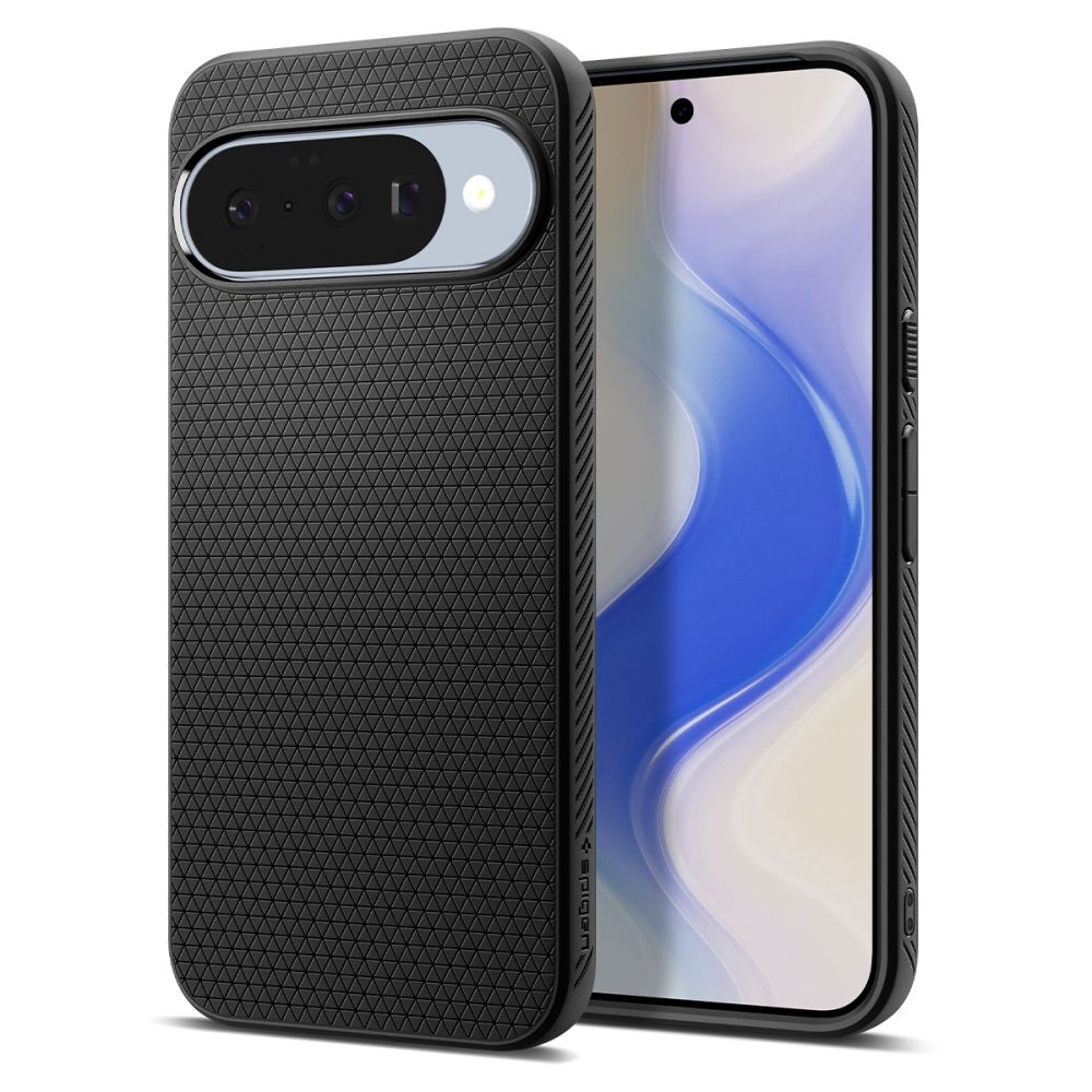 Spigen Liquid Air-fodral för Google Pixel 10 / 10 Pro - Matt svart
