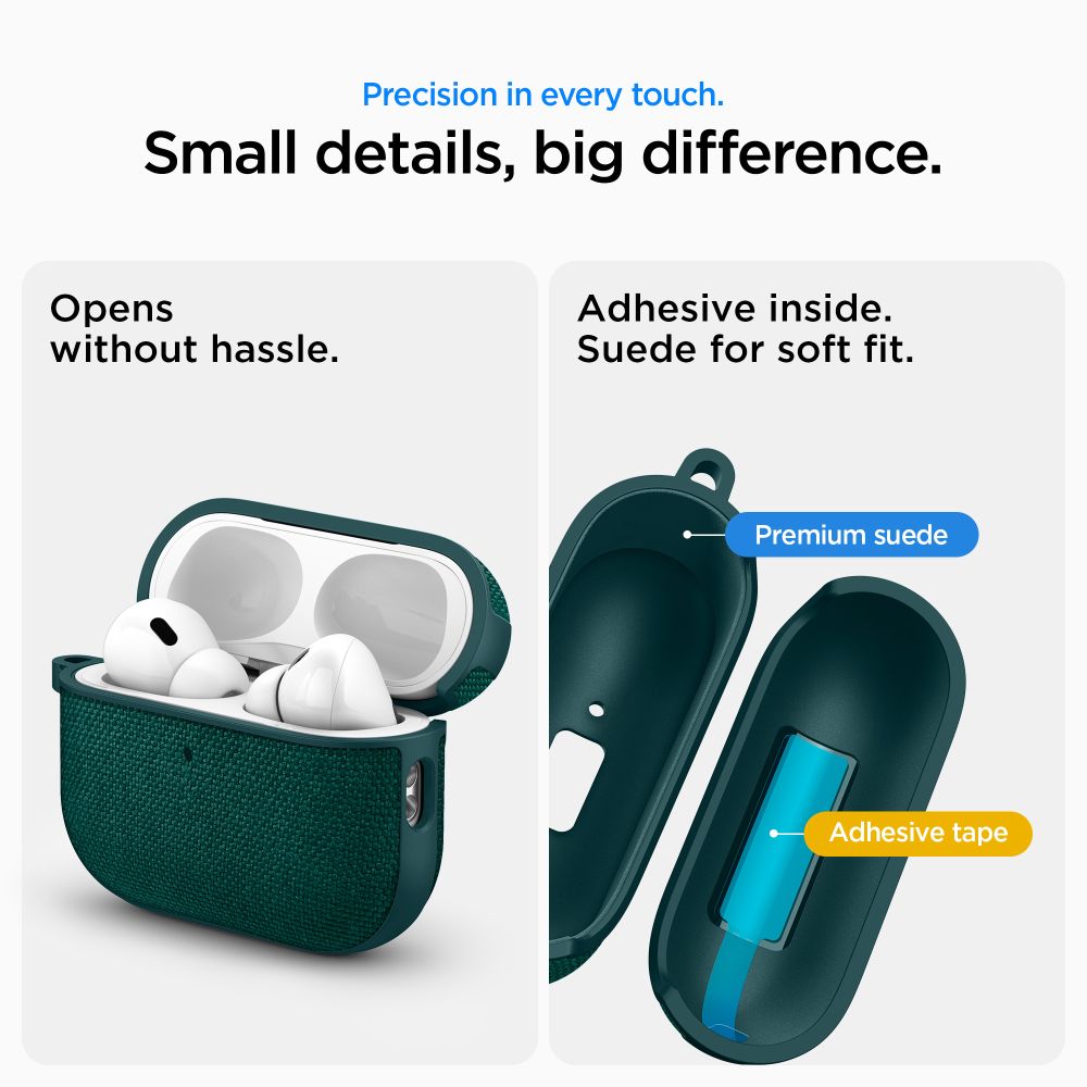 Spigen Urban Fit-etui til AirPods 3 - grøn