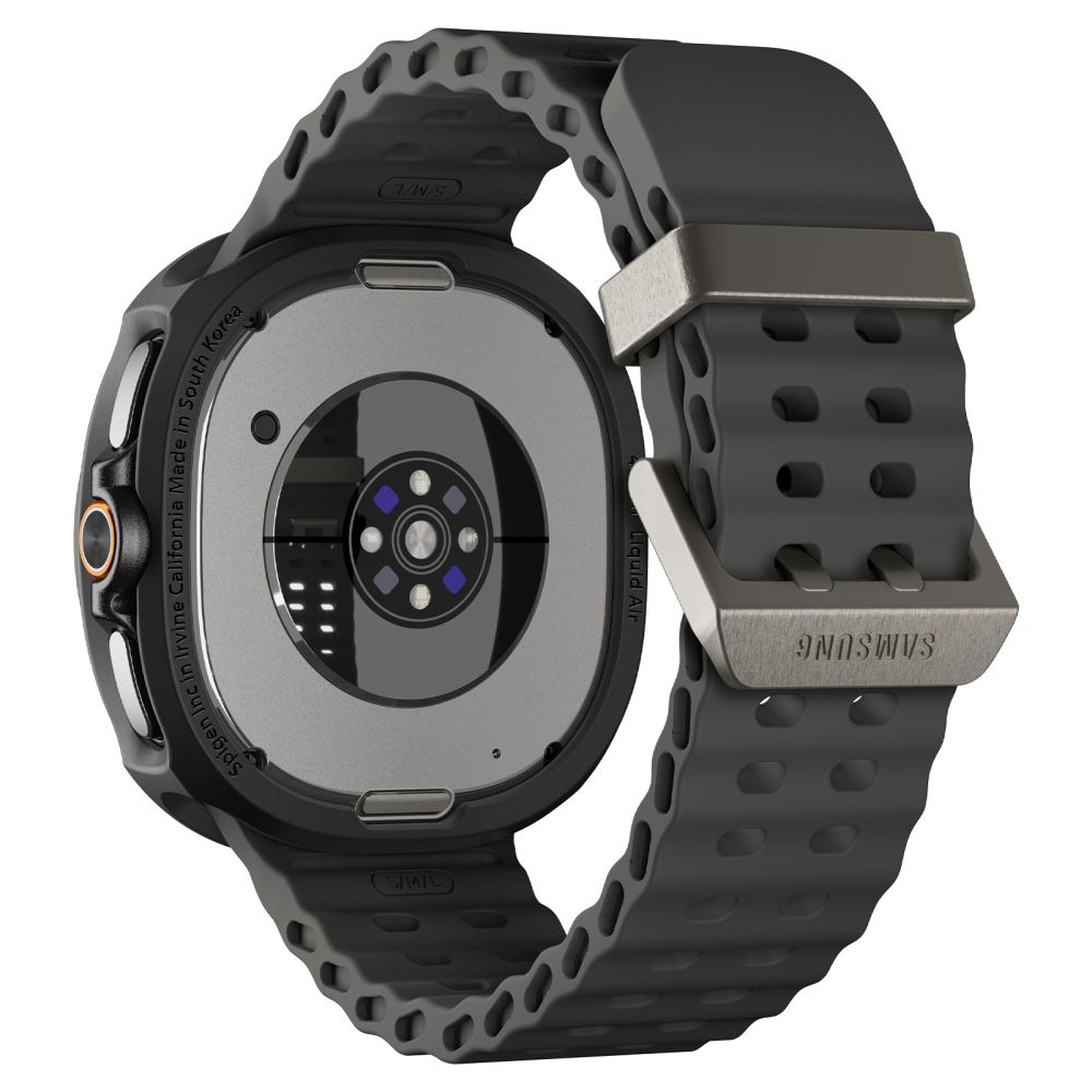 Spigen Liquid Air-etui til Samsung Galaxy Watch 8 Classic 46mm - Sort