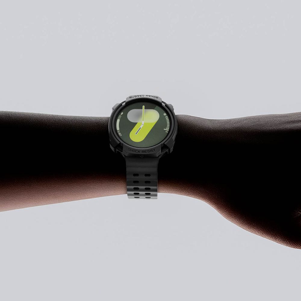 Spigen Robust panseretui til Samsung Galaxy Watch 8 40mm - mat sort