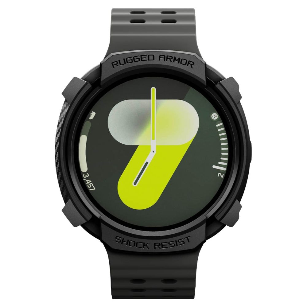 Spigen Robust panseretui til Samsung Galaxy Watch 8 40mm - mat sort