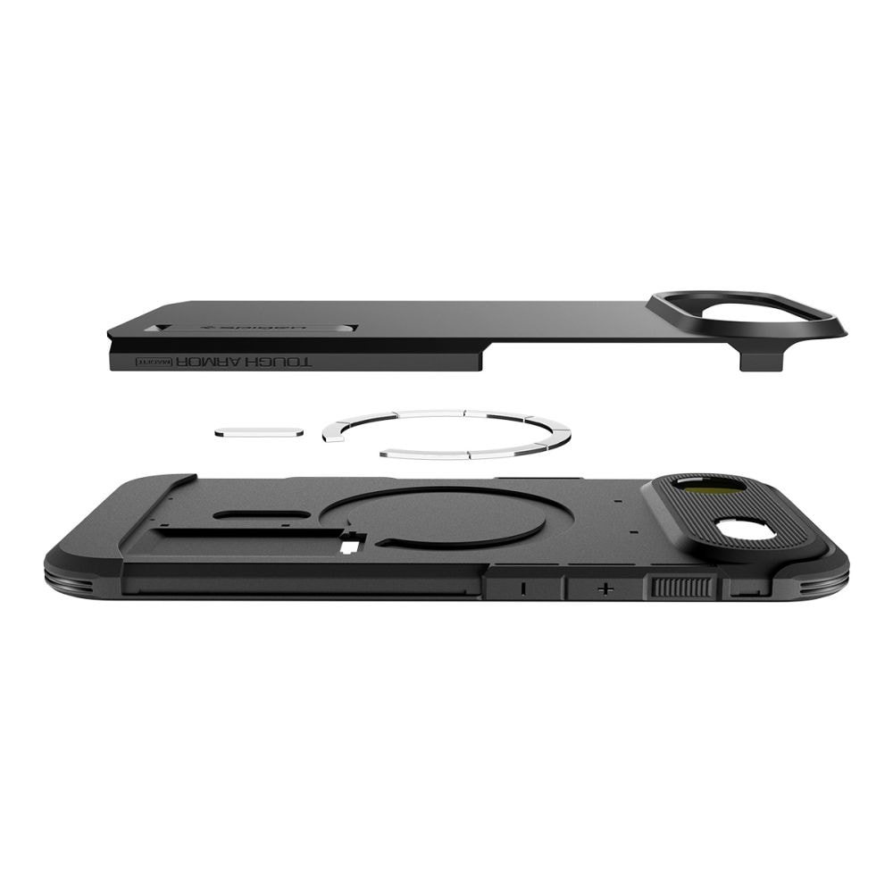 Spigen Tough Armor "T" MagSafe-etui til iPhone 17 Air - sort